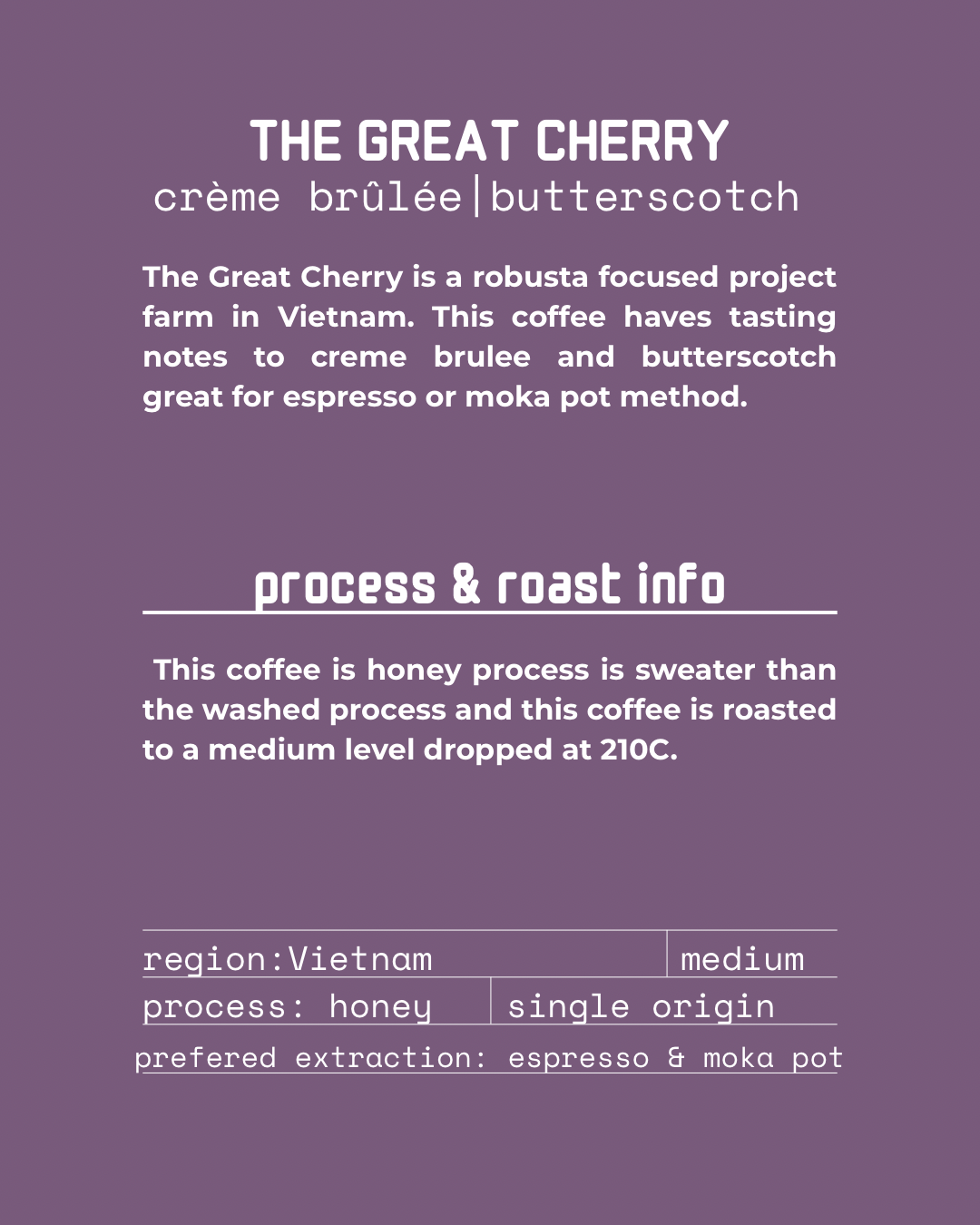 THE GREAT CHERRY
